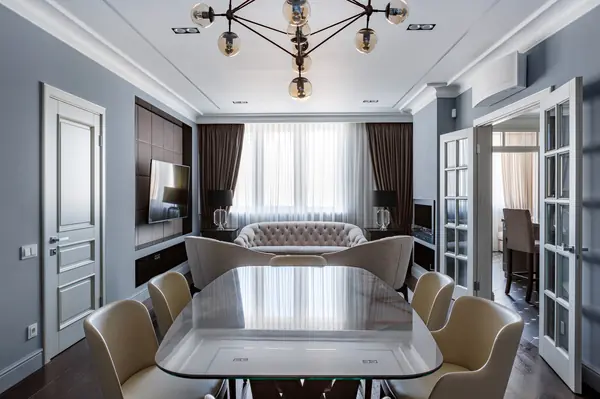 Частная квартира в Москве реализованный проект