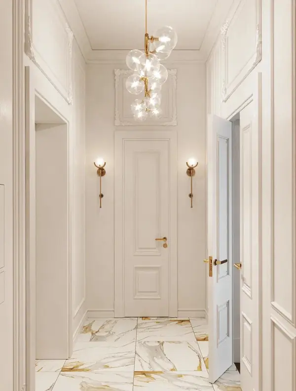 Интерьер с изысканным декором и обилием дерева