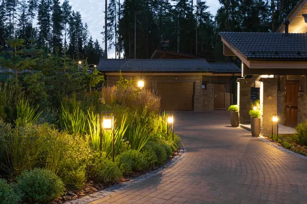 Сад на склоне