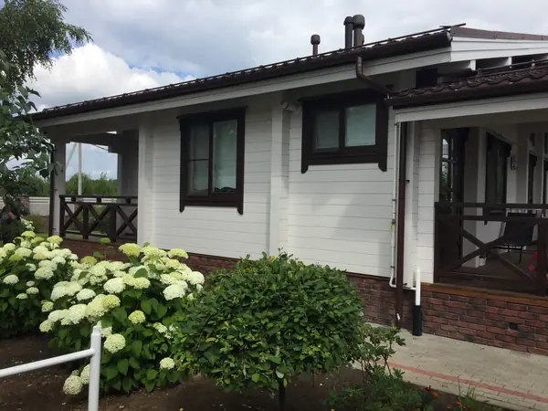 Одноэтажный дом в финском стиле