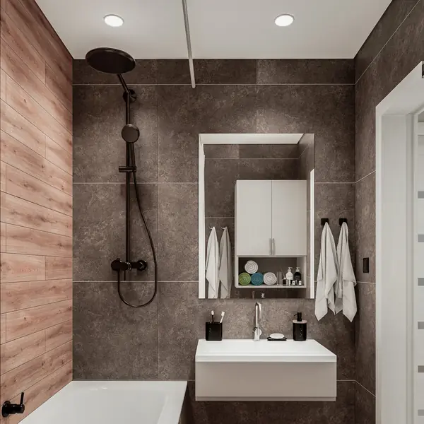 Дизайн-проект двухкомнатной квартиры 57 м2