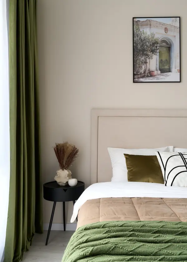 Квартира — студия по дизайн проекту Екатерины Тагировоq