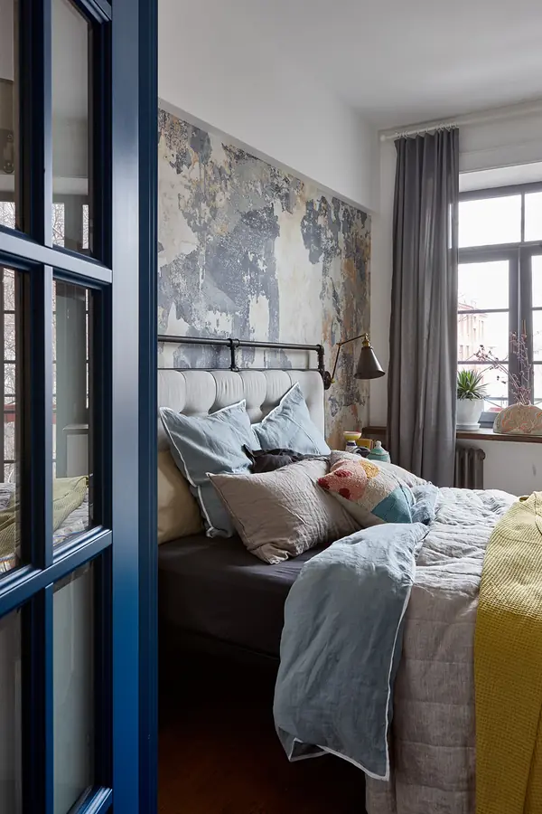 Квартира в Москве в стиле "Брутальный сканди"