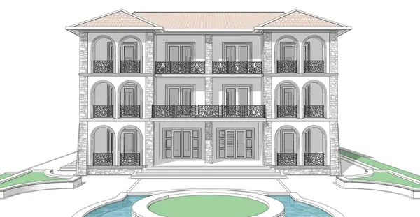 Гостевой дом. Фасад 01