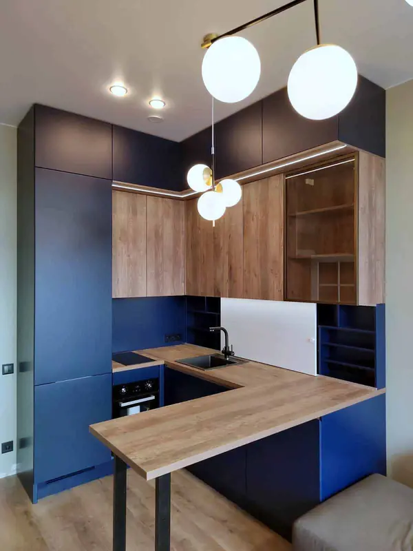 Угловая кухня "INDIGO"