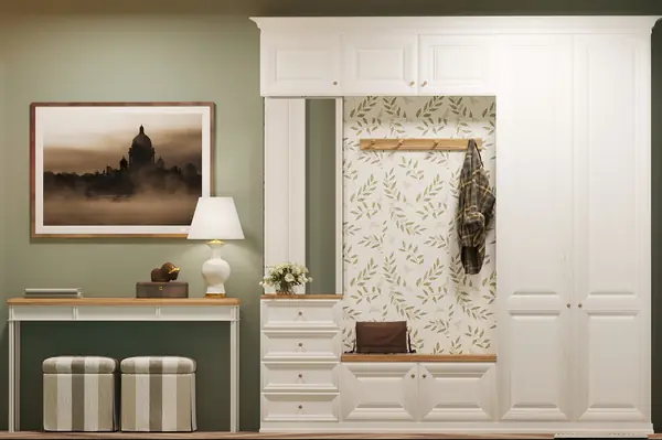 Прихожая в классическом стиле