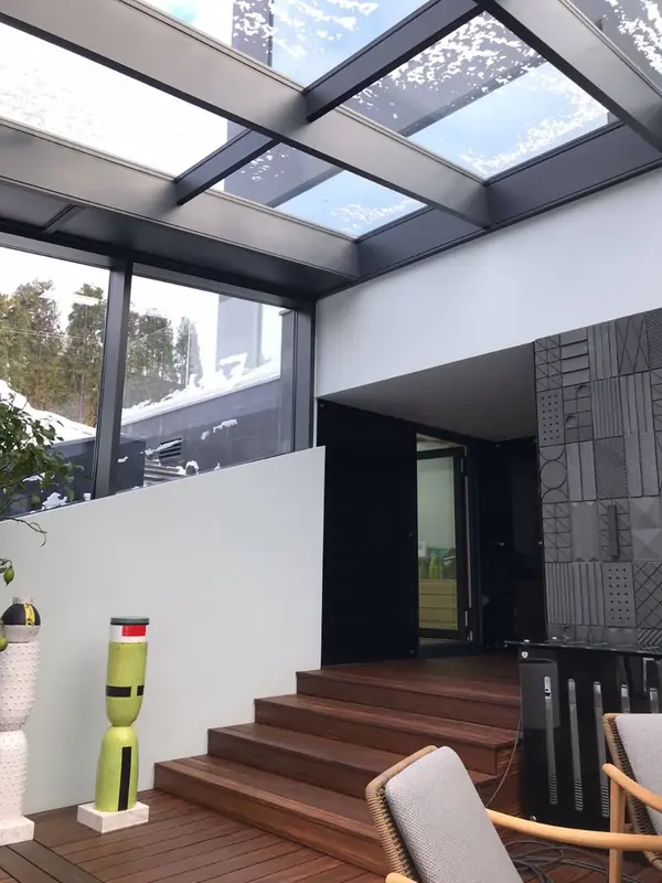 Конструкция зимнего сада.