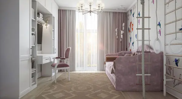 Дизайн интерьера квартиры в светлых тонах в ЖК ''Фили Сити''