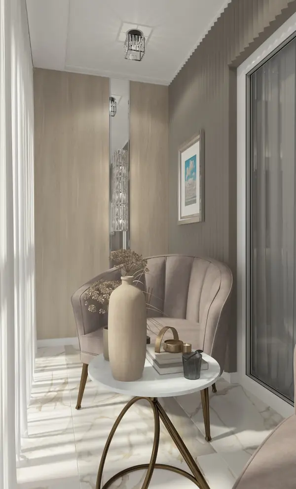 Нежнейший дизайн трехкомнатной квартиры