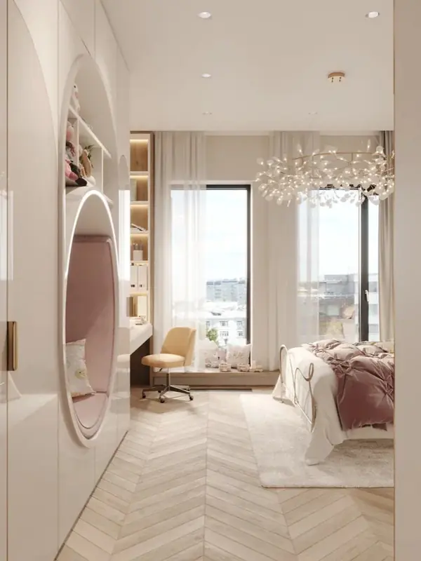 Элегантная квартира с волшебной детской комнатой