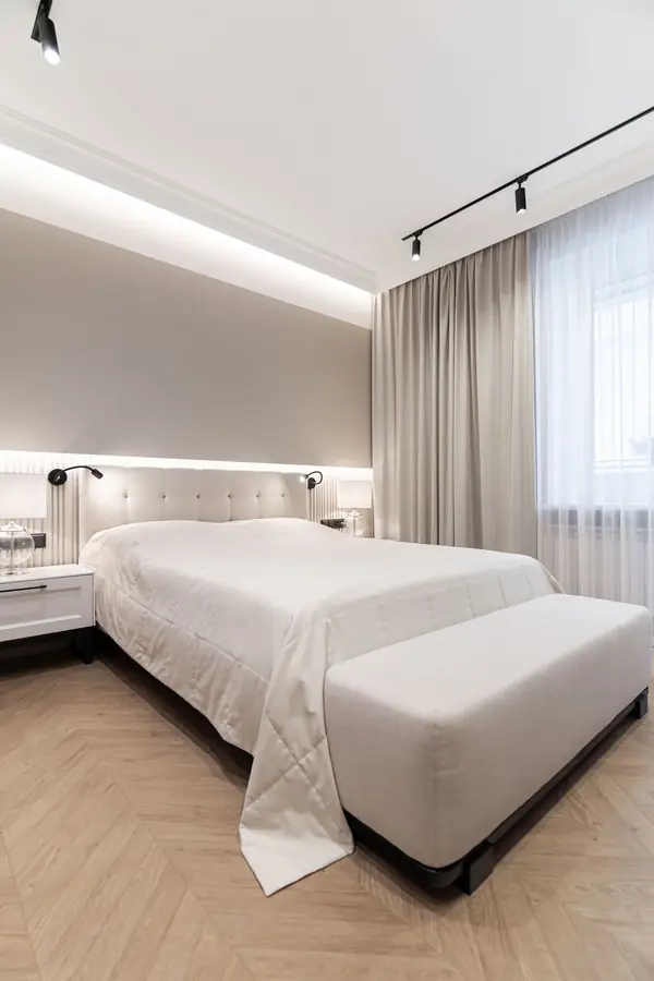 Спальня в стиле английская классика с элементами неоклассики