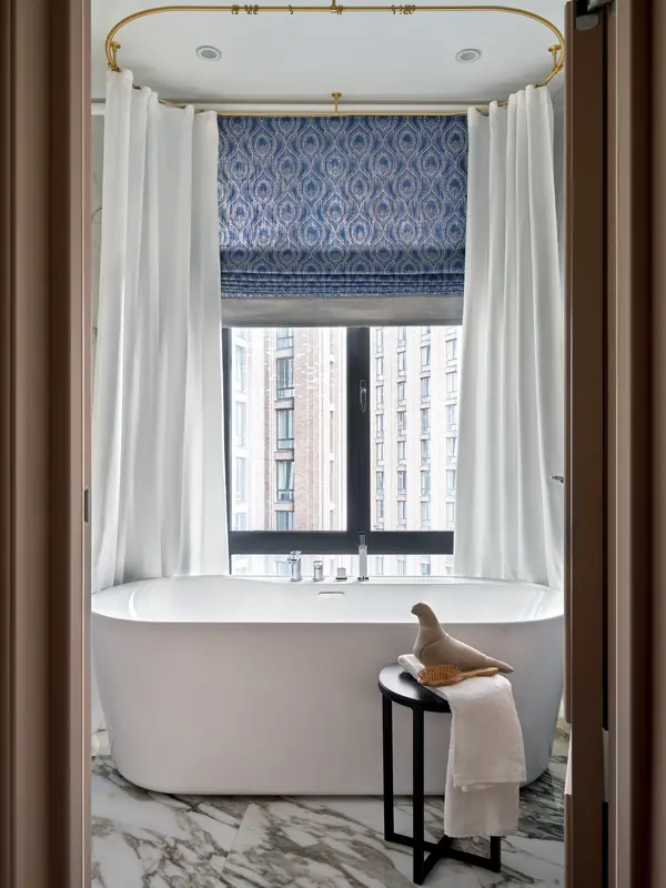 Квартира в Москве с ванной мечты. Дизайнер Виктория Байкова. Публикация ИВД.