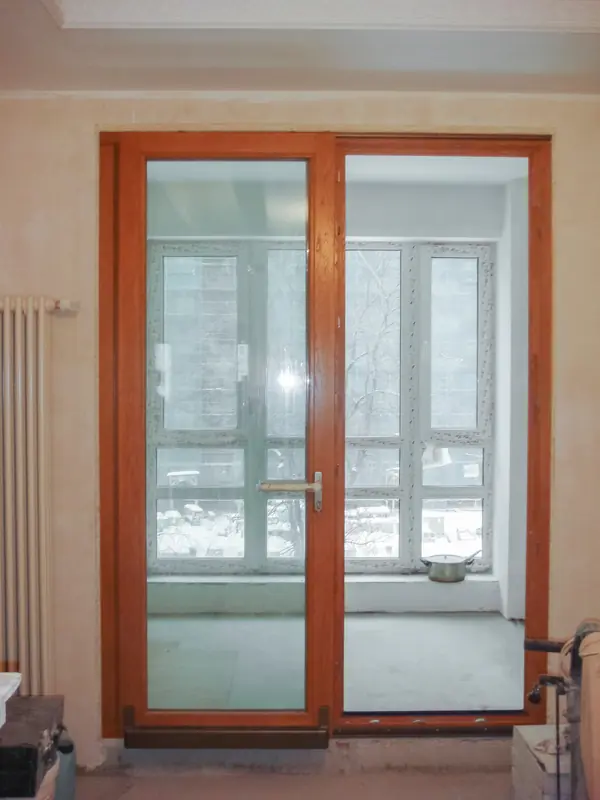 Два портала PSK и окна из лиственницы в квартиру