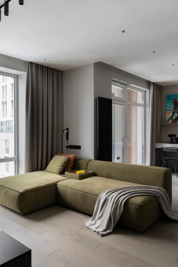 Квартира ЗИЛ. Дизайнер Павел и Светлана Алексеевы