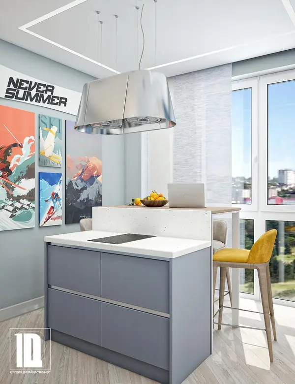 Кухня, столовая зона