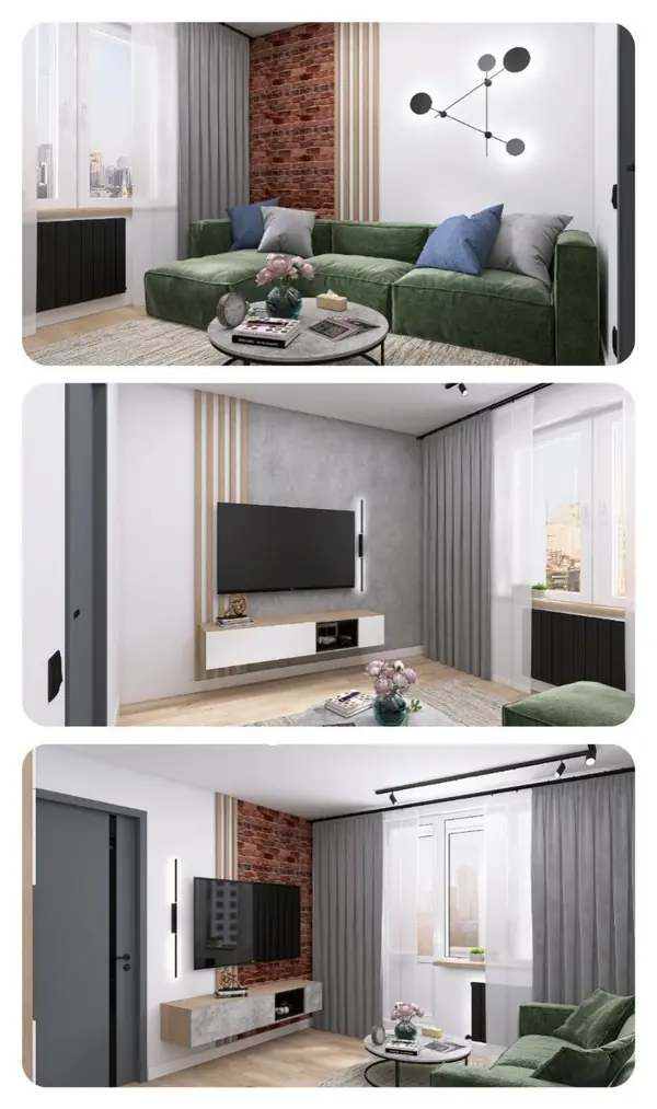 Квартира в стиле лофт