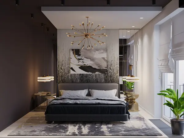 Трехкомнатная квартира в стиле КОНТЕМПОРАРИ