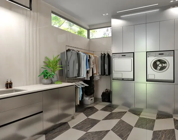 Постирочная в загородном доме