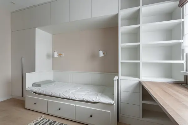 Видимые торцы и видимый корпус шкафов выполнены из двадцать пятого ЛДСП