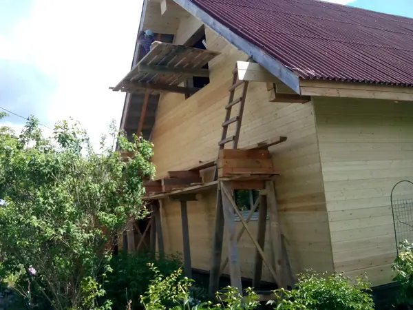 Дом из бруса для бабушки