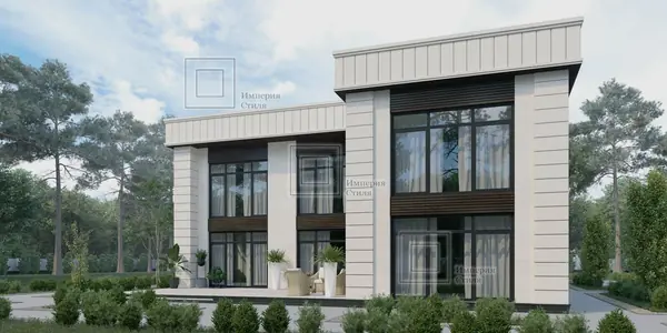 Проект дома с эксплуатируемой кровлей