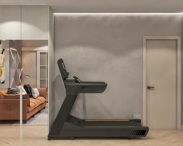 Яркая и спортивная квартира