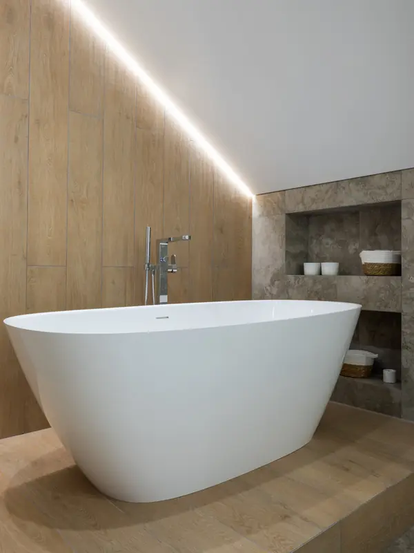 Двухэтажный дом с террасой площадью 170 м²