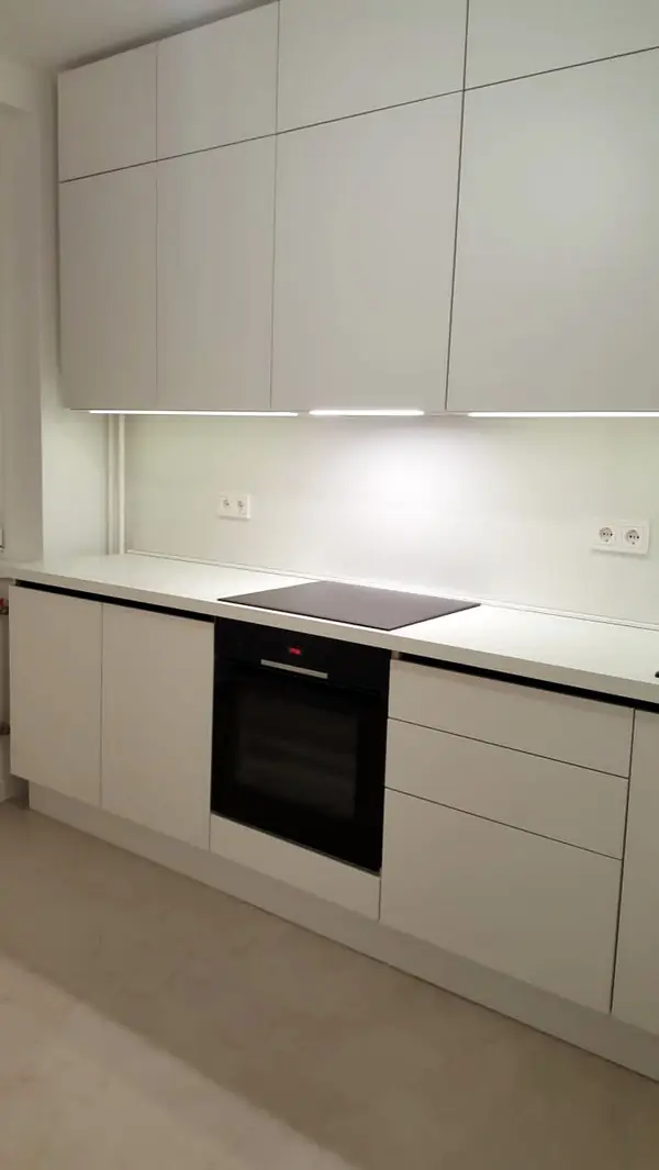 Угловая кухня "PROFILO bianco"