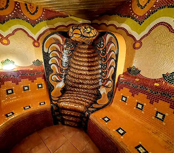 Сауна в индийском стиле