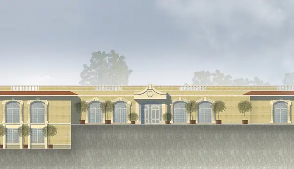 Классические фасады. Фрагмент