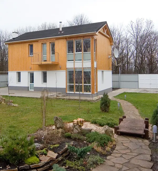 Коттедж. "Новая русская изба". г. Харьков