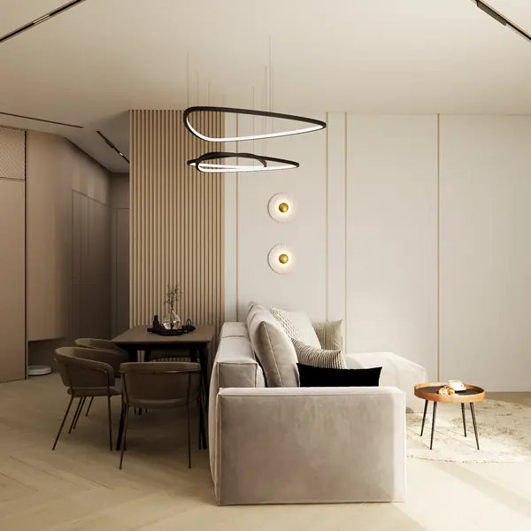 Дизайн проект квартиры для молодой семья с ребенком