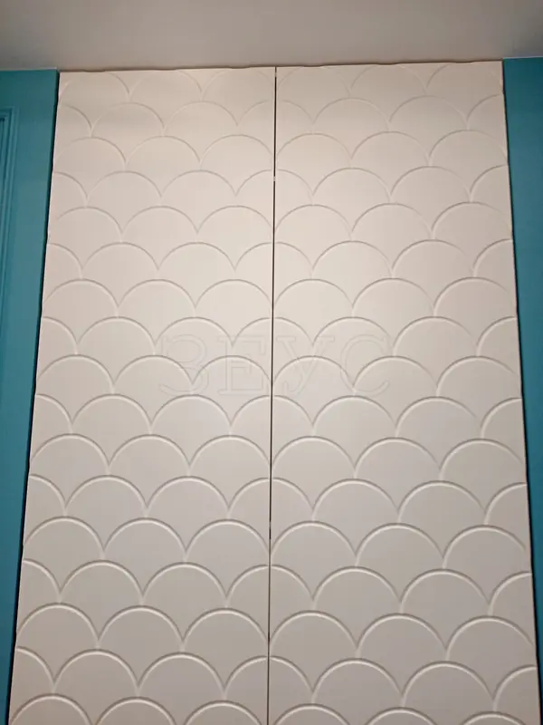 Фасад "Чешуя".  Вот такой непростой дизайн задумал клиент