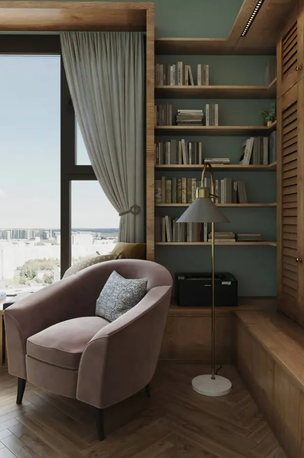 Дизайн и ремонт квартиры в ЖК «Композиция № 24» — В гармонии с природой