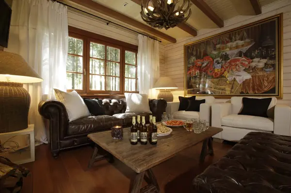 Охотничий домик - баня