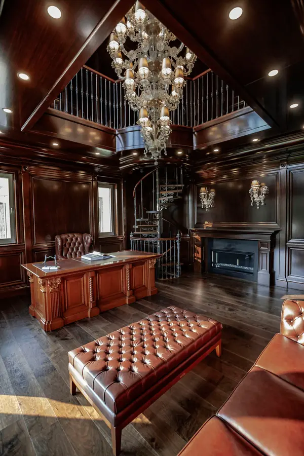 Частный особняк в Ванкувере. Кабинет
