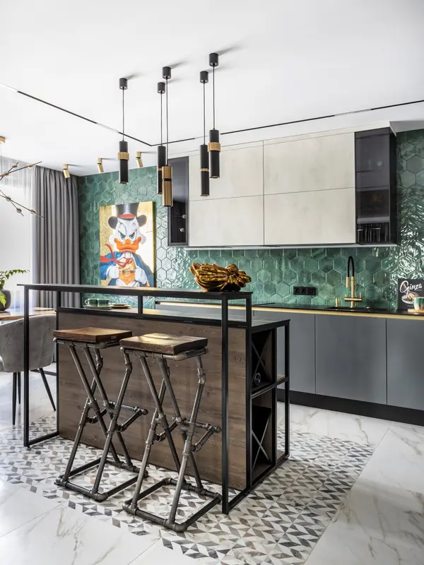 Реализация дизайн-проекта "GREEN ДОМ"