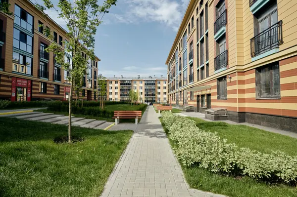 Общественное пространство ЖК "Неоклассика"