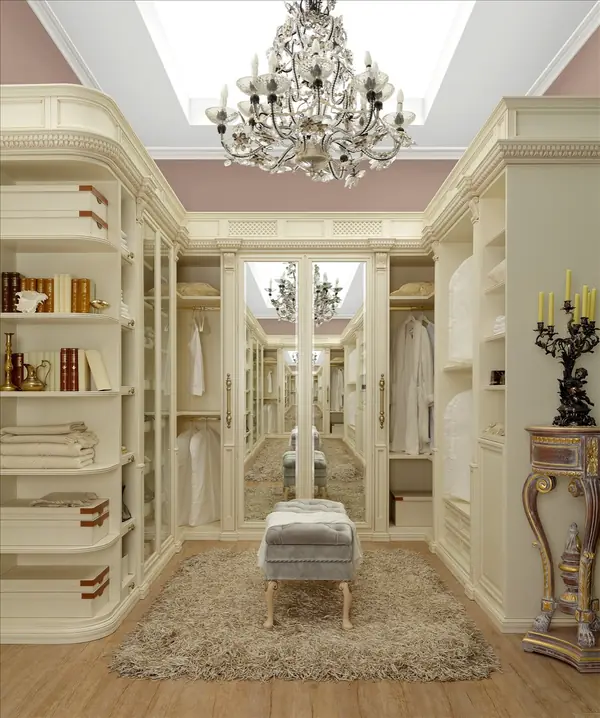 Гардеробная комната Marco Mobili на заказ