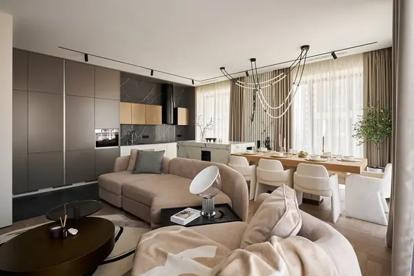 Евро 3к квартира в ЖК «Prime Park», Москва