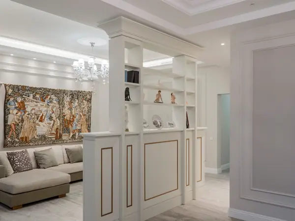 Комплексная меблировка квартиры в неоклассическом стиле