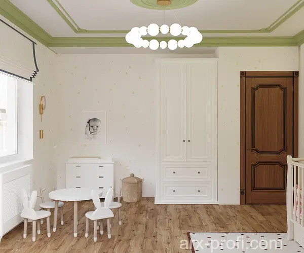 Проект детской комнаты на вырост