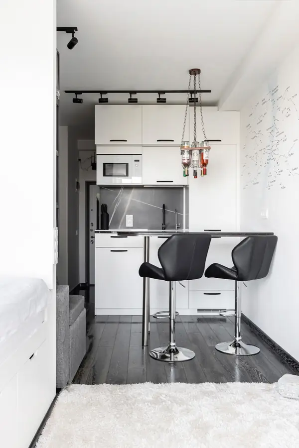 Студия для геолога в стиле минимализм