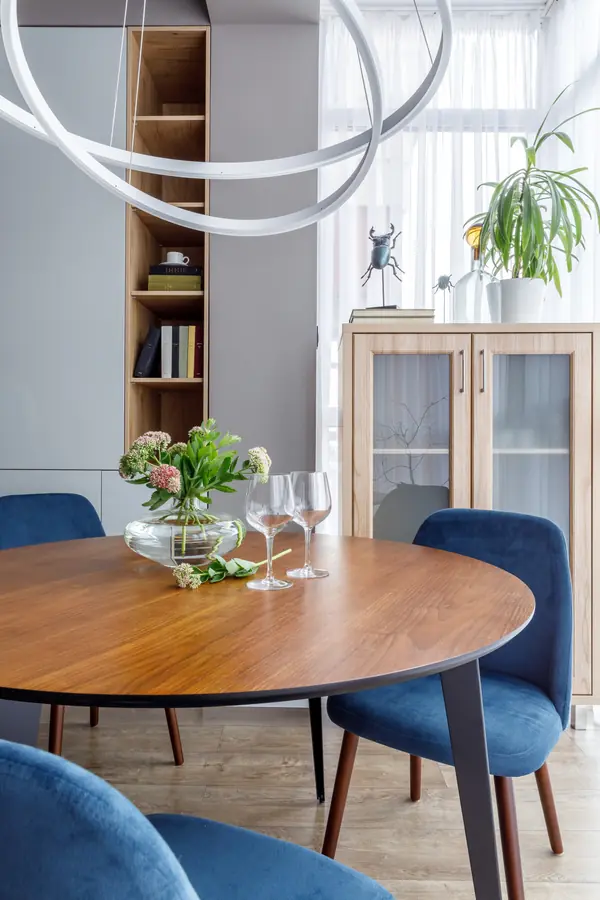 Светлая квартира с яркими акцентами 51 м²