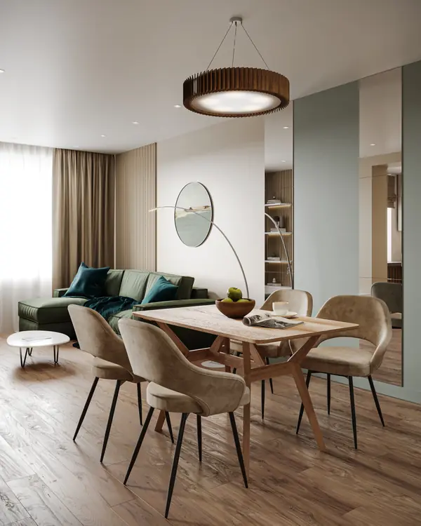 Дизайн-проект квартиры, площадью 83,62 м2