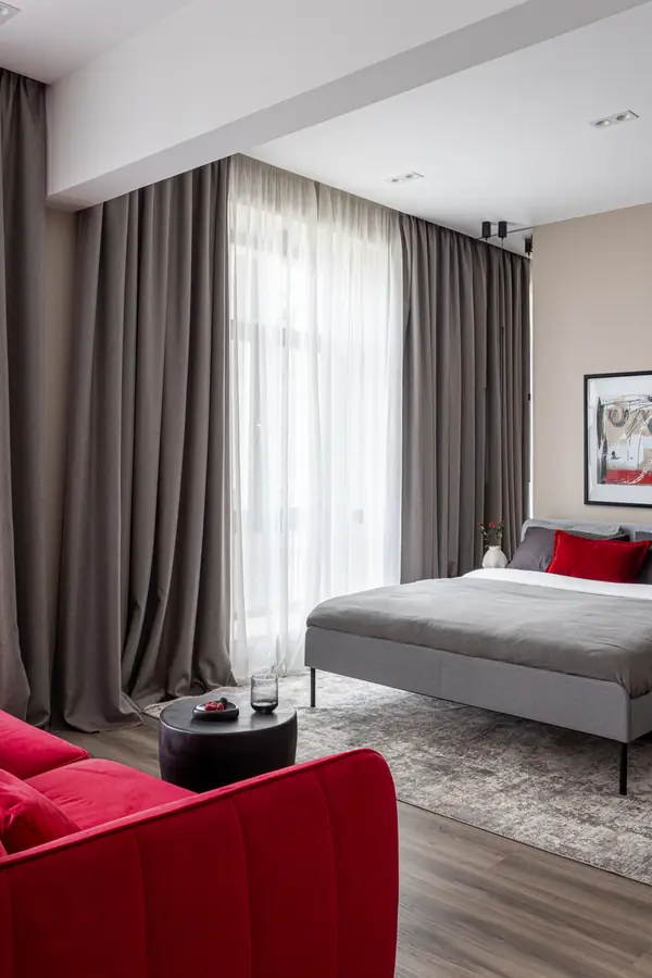 Спальня в Клубном доме «Sinatra»