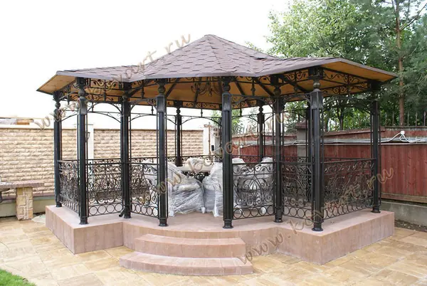 Кованые беседки