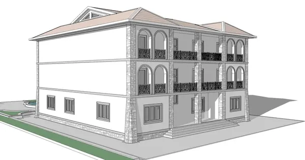 Внешний вид гостевого дома 04