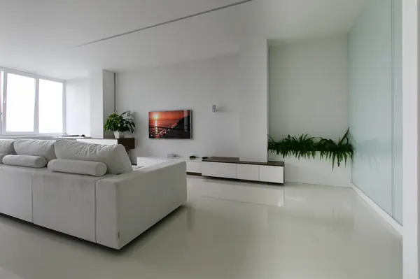 Белый интерьер