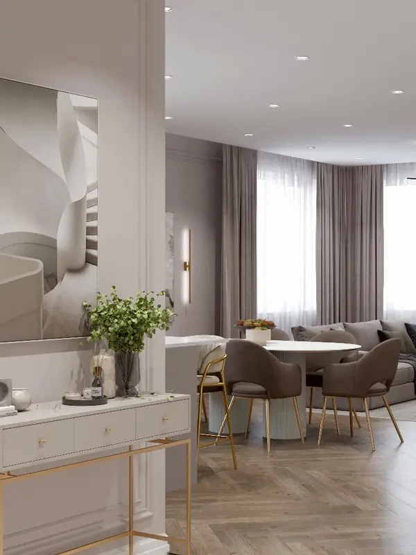 ЖК Люмин, 3 комнаты, 140 м²